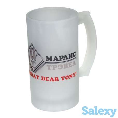 Пивные кружки с печатью. Нанесение на пивные кружки Ваших логотипов и многого другого., фотография 1