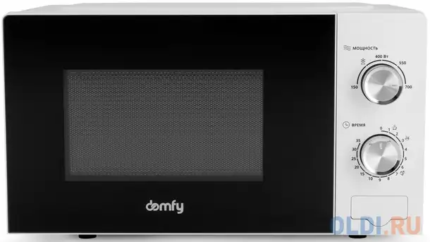 Микроволновая печь domfy dsw-mw203 700 вт белый, фотография 1