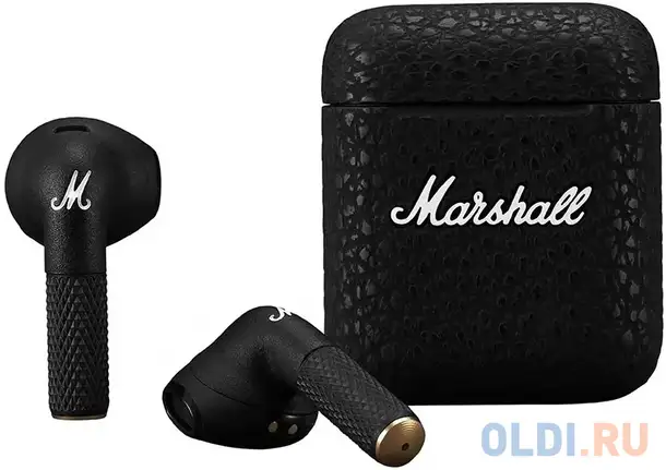 Наушники tws marshall minor iii черный, фотография 1