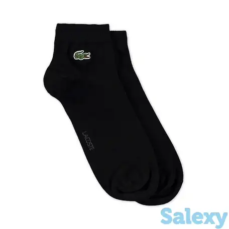 Короткие спортивные носки lacoste unisex, фотография 1