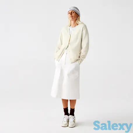 Женский шерстяной кардиган lacoste на пуговицах, фотография 1