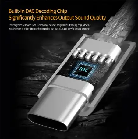 Провод IEM KZ Type C на QDC 0,75  MIC, фотография 4