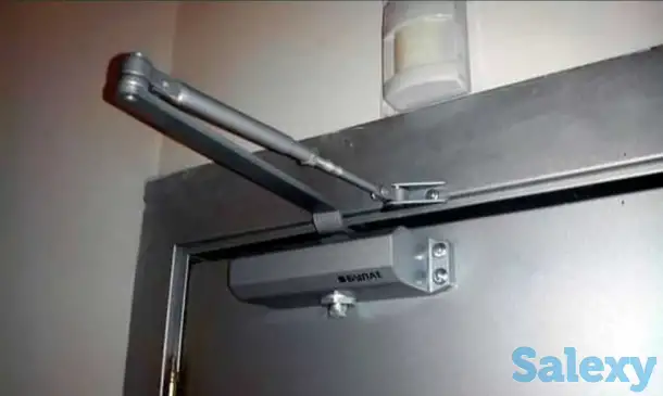 Доводчики дверные, установка, фотография 1