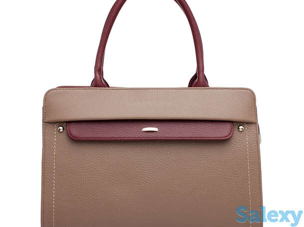 Женская кожаная сумка darnley taupe, фотография 1