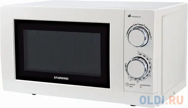 Микроволновая печь starwind smw3820 20л. 700вт белый, фотография 1