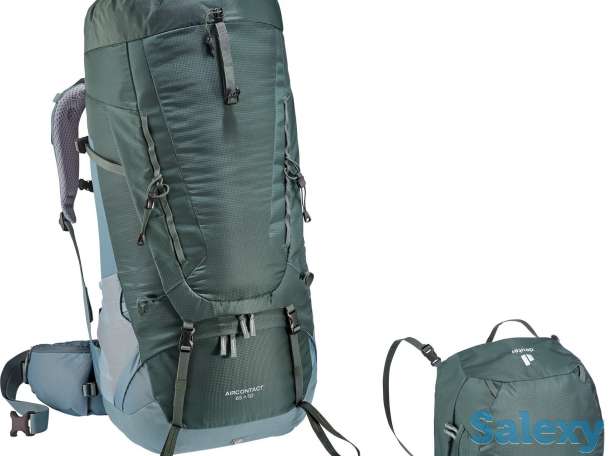 Рюкзак deuter aircontact 65+10 ivy/teal, фотография 6