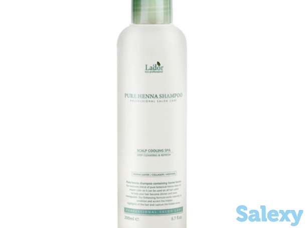 Шампунь для волос la’dor pure henna shampoo, фотография 1