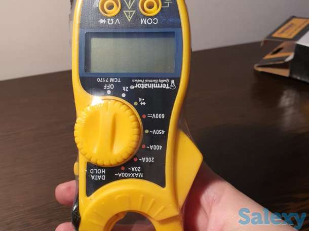 Маленькие мини цифровые клещи серии Terminator TCM 7170 с щупами, фотография 5