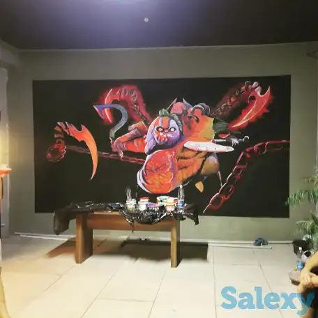 Художественная роспись стен, фотография 7