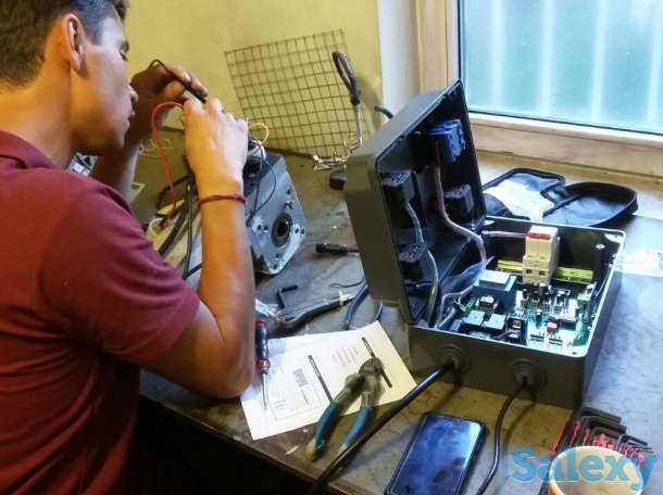 Ремонт вальных приводов для секционных ворот, фотография 3