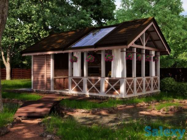 Строительство беседок или веранд, фотография 2
