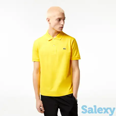 Мужское поло lacoste l1212 classic fit, фотография 1