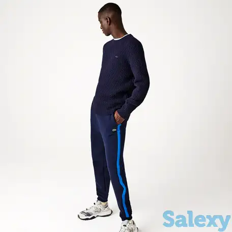 Мужской свитер lacoste из смеси шерсти и кашемира, фотография 1