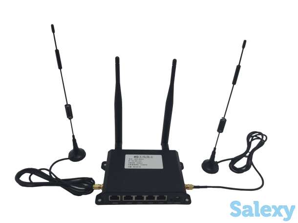 Продам 4G WIFI LAN роутер с выносными 4G антеннами и пятью Ethernet портами, 9531-RS10, фотография 1