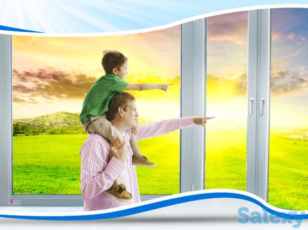 Пластиковые окна,двери.витражи., фотография 1