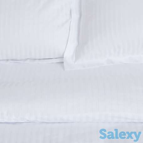 Комплект постельного белья 1,5 спл , страйп-сатин , полоска 1*1см, 115гр/м2, фотография 2