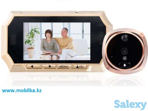 Продам дверной видеоглазок / видеозвонок с датчиком движения и микрофоном, ID5120, фотография 1
