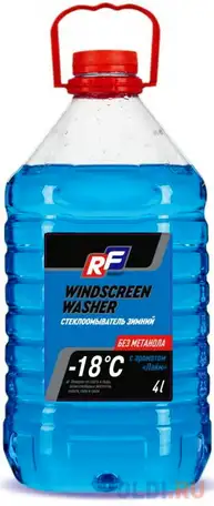 15218n ruseff стеклоомыватель зимний - 18°с  (4л), фотография 1