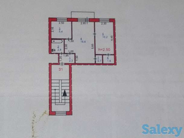 продам 2-ком квартиру, Академика Сатпаева угол Лермонтова, фотография 1