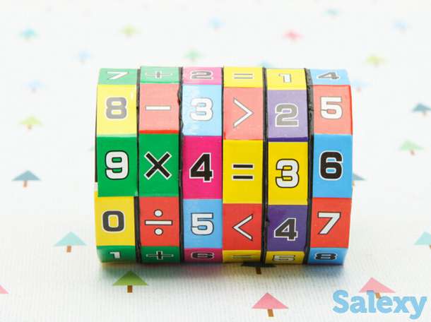 Интеллектуальная, образовательная игрушка - арифметический куб, фотография 3