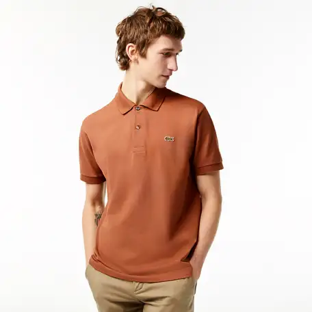 Мужское поло lacoste l1212 classic fit, фотография 1