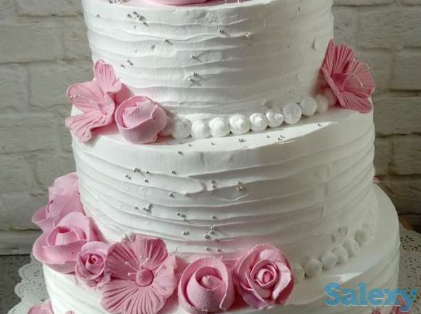 Домашние торты на свадьбу, день рождения и юбилей!, фотография 1