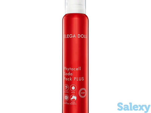 Пузырьковая маска для кожи и волос elega doll phytocell soda pack, фотография 1