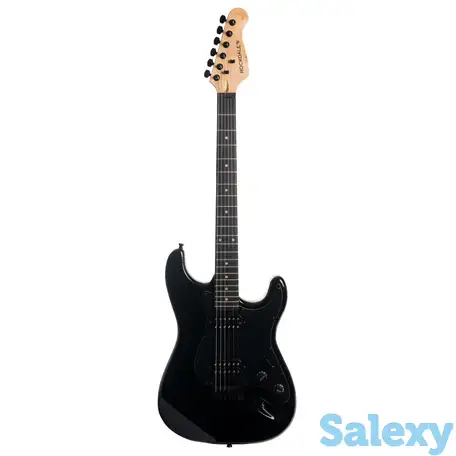 Электрогитара rockdale stars plus hh black, фотография 1