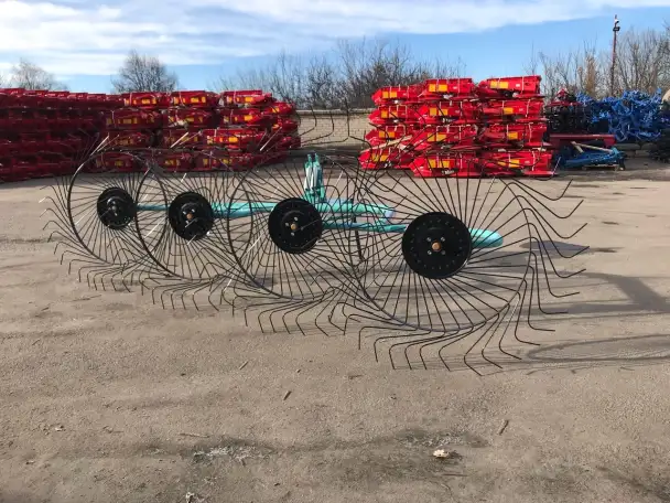 Грабли- ворошилки типа OGR усиленные 2.6м, 3.3м, 6.3м, фотография 1