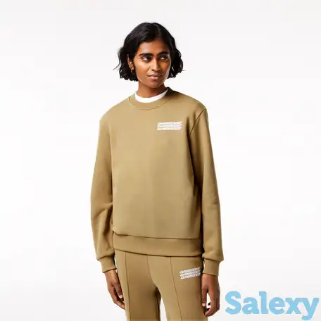 Женская толстовка lacoste loose fit, фотография 1