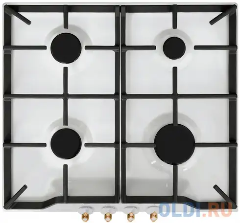 Варочная панель газовая gefest пвг 1212 к82 белый, фотография 1