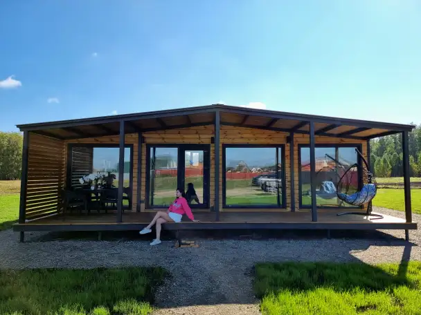 Каркасный модульный дом, фотография 1