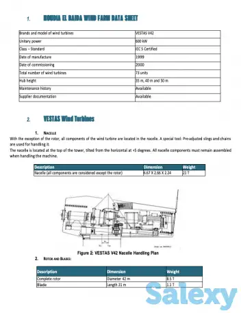 Ветрогенераторы 73 единицы Vestas V44/600, фотография 4