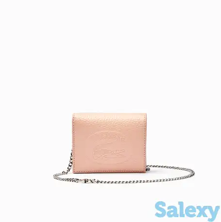 Женский кошелёк lacoste croco crew, фотография 1