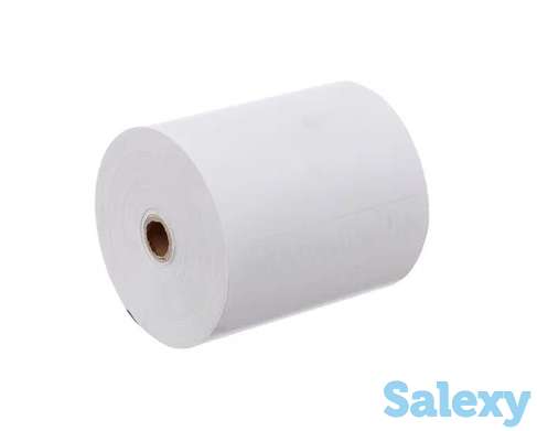 Лента чековая, для этикеток (кассы, POS-терминалы, принтеры чеков), фотография 1