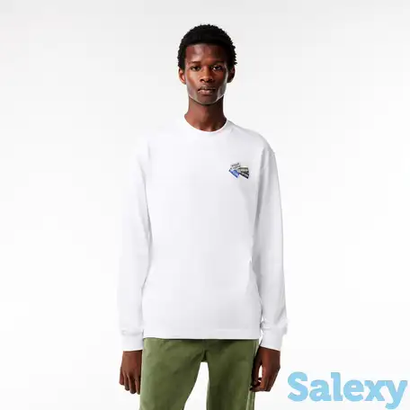 Мужская футболка lacoste с длинными рукавами, фотография 1