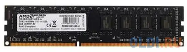Оперативная память для компьютера amd radeon r5 entertainment series dimm 8gb, фотография 1