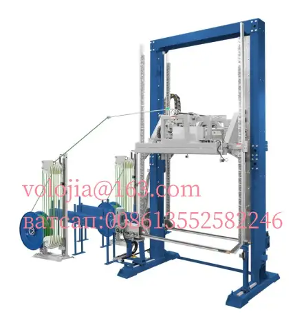 Паллетоупаковщик поддонов с верхним прижимом с усилием до 5 тонн., фотография 1