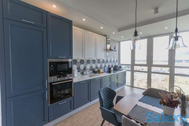 Кухонные крашеные фасады МДФ на заказ, фотография 11