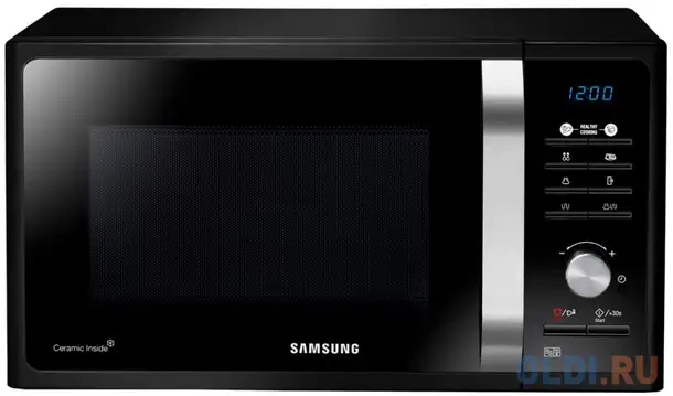 Микроволновая печь samsung mg23f301tak/ba 800 вт чёрный, фотография 1