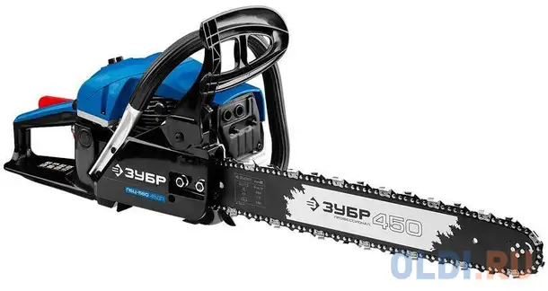 Бензопила зубр пбц-560 45дп  2.4 квт/3.3 л.с. 56 см3 шина, фотография 1