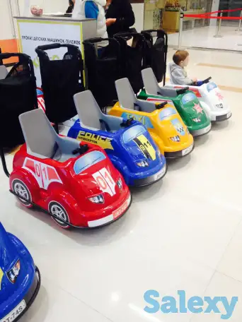 Машинки тележки для торгового центра с видео монитором, фотография 2