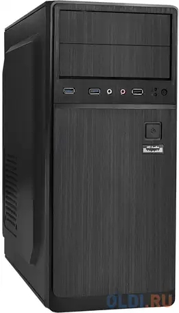 Корпус atx exegate xp-402u2 400 вт чёрный, фотография 1