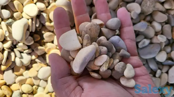 Мраморная крошка и галька. Камни для ландшафта, фотография 5