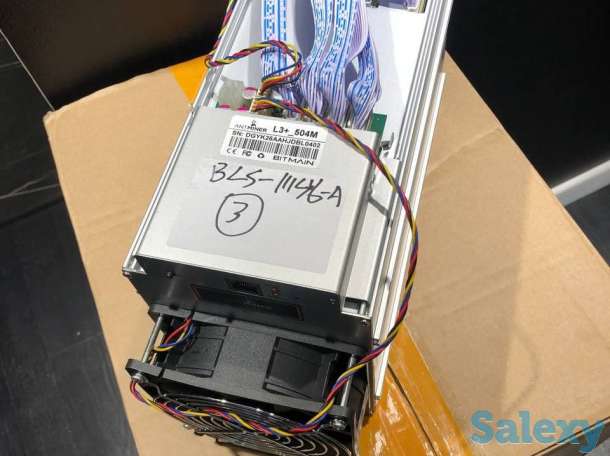 Bitmain Antminer L3+ (обновленный)+Блок, фотография 1