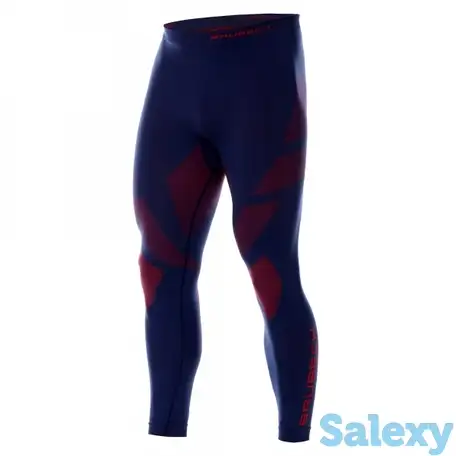 Термобрюки brubeck men dry blue/red, фотография 7