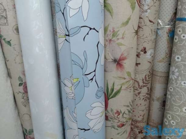 Клеенка для стола 140 см ширина, красивая столовая скатерть, фотография 1