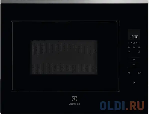 Встраиваемая микроволновая печь electrolux kmfe264tex 900 вт чёрный нержавеющая сталь, фотография 1