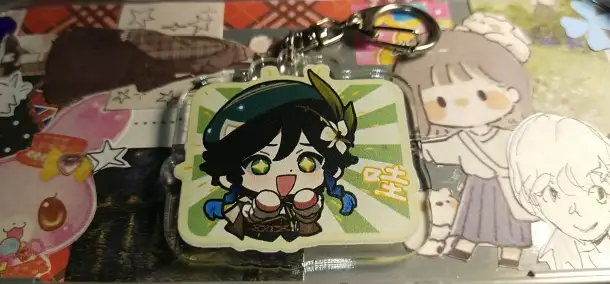 Значкибрелоки по игре Genshin impact, фотография 10