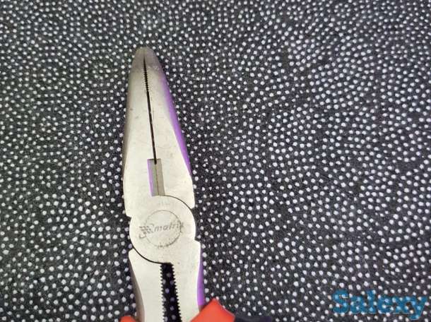 Тонкогубцы изогнутые, круглогубцы, фотография 3